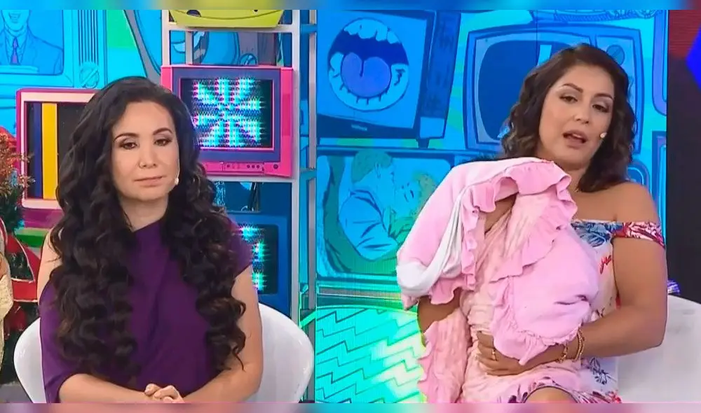 Karla Tarazona se conmueve con historia de bebé Karla Tarazona se conmueve con historia de bebé
