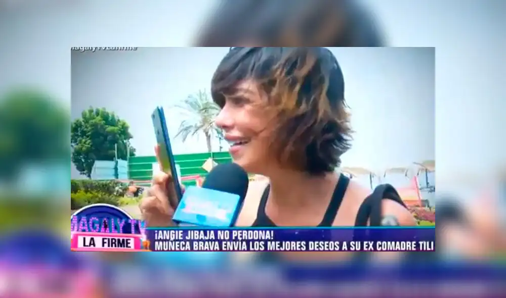 Angie Jibaja lanza preocupante amenaza hacia Tilsa Lozano [VIDEO]