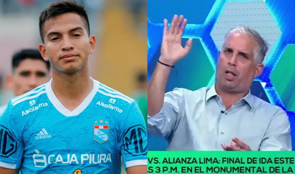 El jugador rimense fue separado del primer equipo tras la acusación de violencia de su expareja. Foto: Composición/Sporting Cristal/Movistar Deportes