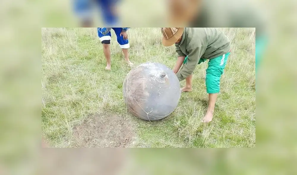 Puno: esto fue lo que hallaron en los objetos que cayeron del espacio [FOTO]