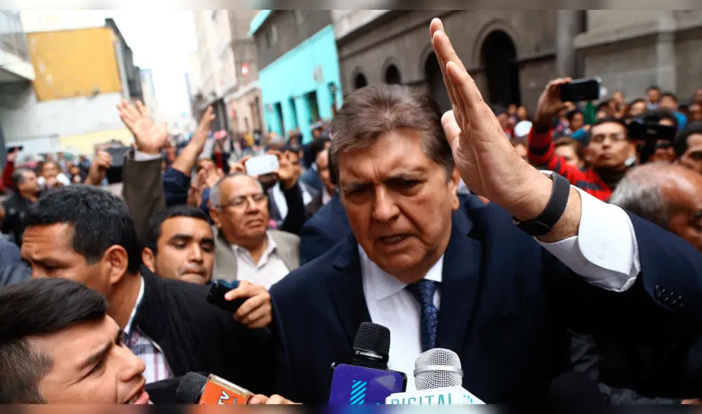 Alan García cuestiona decisión de fiscalía de investigarlo por crimen organizado Alan García cuestiona decisión de fiscalía de investigarlo por crimen organizado