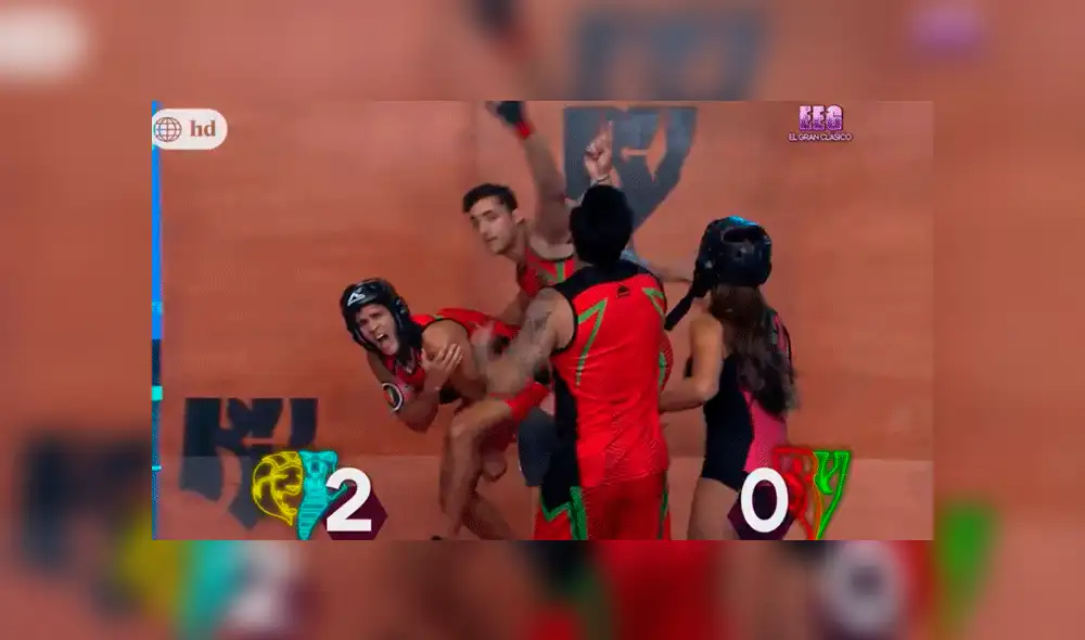 Mario Irivarren durante juego en EEG: "Se me salió el hombro" [VIDEO]