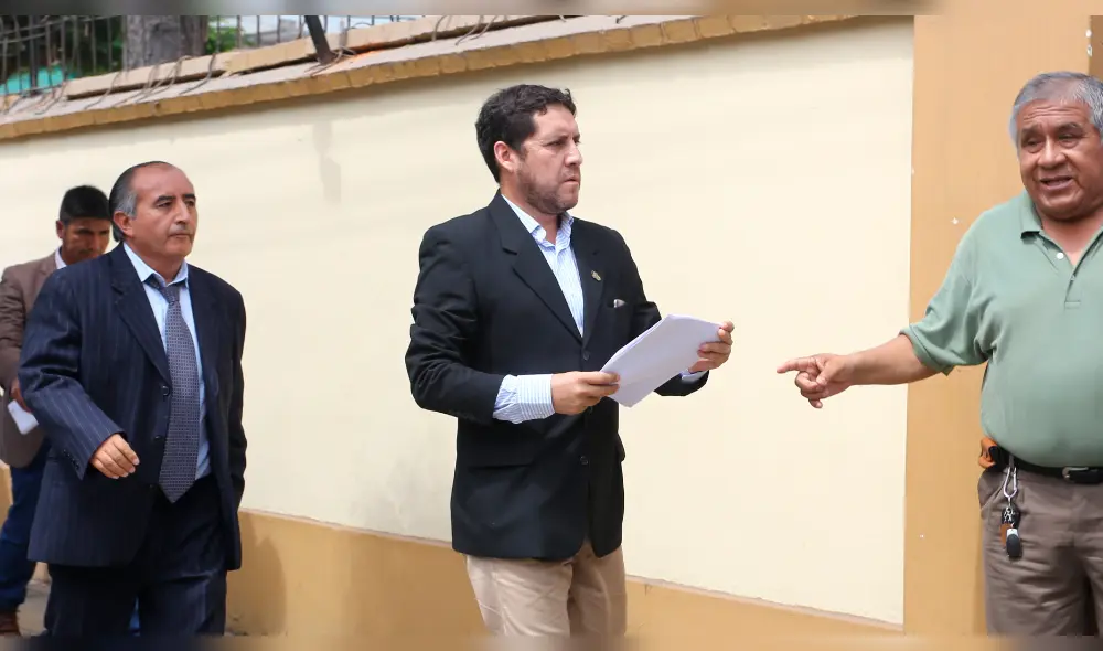 Jorge Paredes negó haber sido socio del Movadef, pese a que formó parte del Fudepp