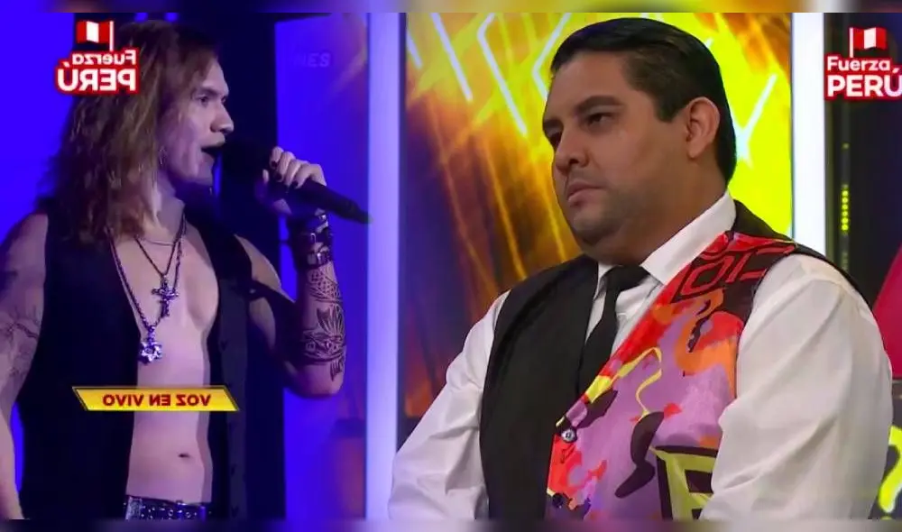 Luego de cantar el tema “¿A quién? ¿A mí?” los jueces dieron su veredicto. Sin embargo, éstos escogieron la interpretación de Enrique Bunbury, quien cantó “Iberia sumergida”. (Foto: Captura Latina) Luego de cantar el tema “¿A quién? ¿A mí?” los jueces dieron su veredicto. Sin embargo, éstos escogieron la interpretación de Enrique Bunbury, quien cantó “Iberia sumergida”. (Foto: Captura Latina)