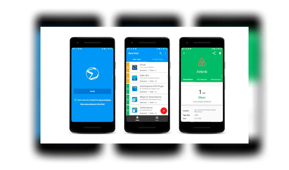 La aplicación móvil de Virus total analizará las apps y archivos del smartphone.