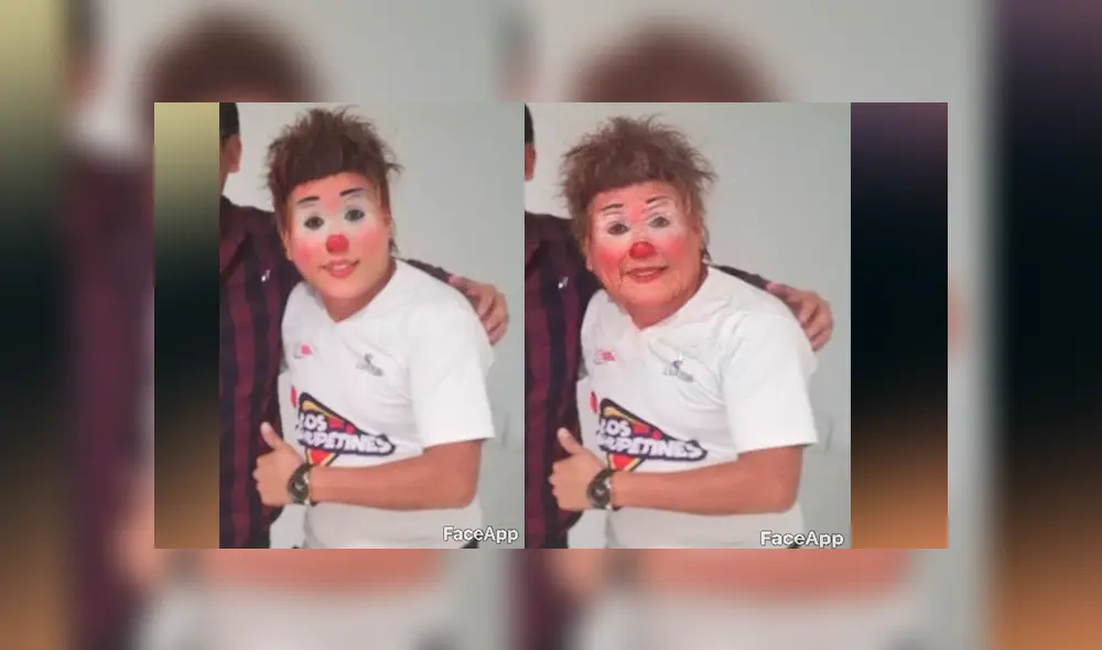FaceApp: así luce ‘Chupetín Trujillo’ con el filtro que te hace viejo