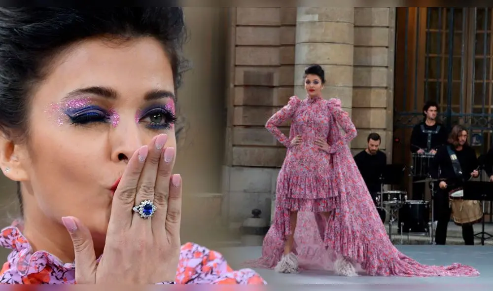 Aishwarya Rai estrena look gótico inspirado en “Maléfica” de Angelina Jolie