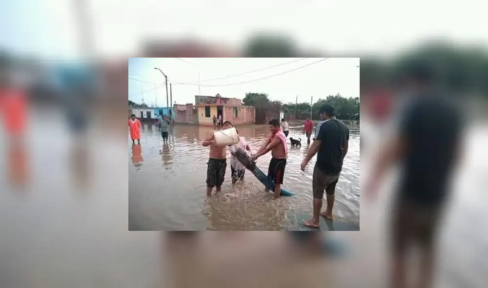 Lluvias en Lambayeque dejan a familias sin hogar  [FOTOS]