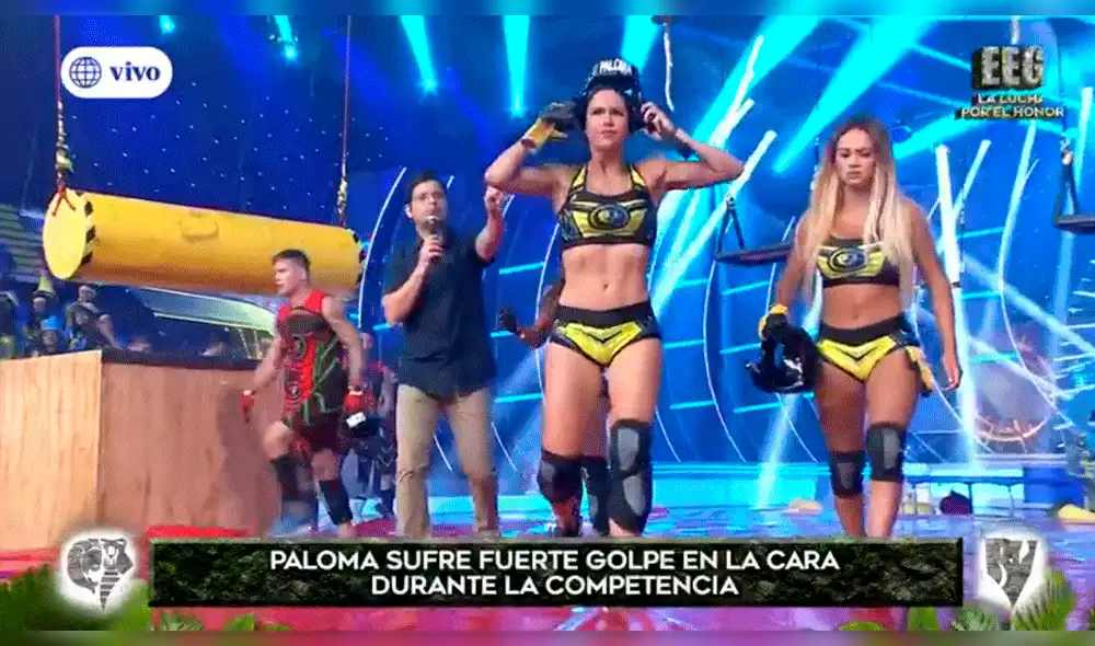 EEG: Karen Dejo lanzó una patada en el rostro de Paloma Fiuza [VIDEO]