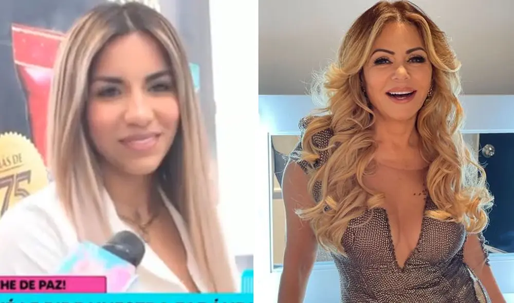 Gabriela Herrera fue multada con más de 50.000 soles por parte de GV Producciones. Foto: captura Willax TV/Facebook Gisela Valcárcel