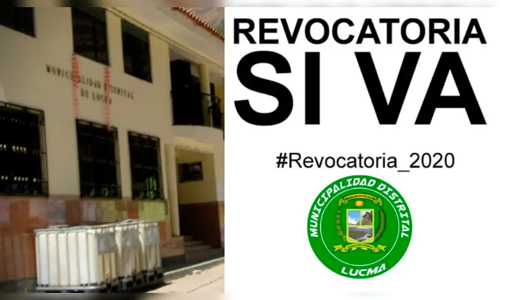 Inician revocatoria de alcalde de Lucma en Áncash. Inician revocatoria de alcalde de Lucma en Áncash.