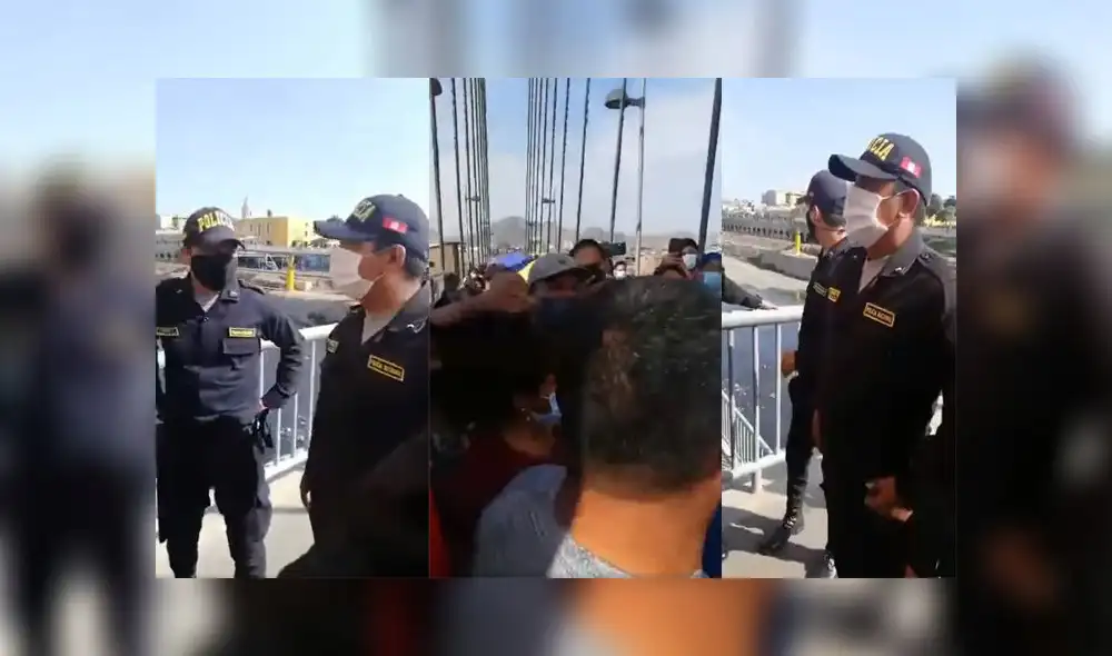PNP no deja entrar a transeuntes a esta zona del Centro de Lima. Foto: captura de pantalla PNP no deja entrar a transeuntes a esta zona del Centro de Lima. Foto: captura de pantalla