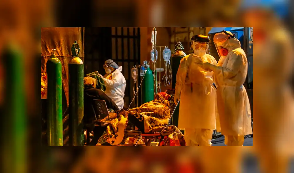 Hospital de Arequipa atendía en las afueras ante el colapso del sistema sanitario. Foto: Oswald Charca / La República Hospital de Arequipa atendía en las afueras ante el colapso del sistema sanitario. Foto: Oswald Charca / La República