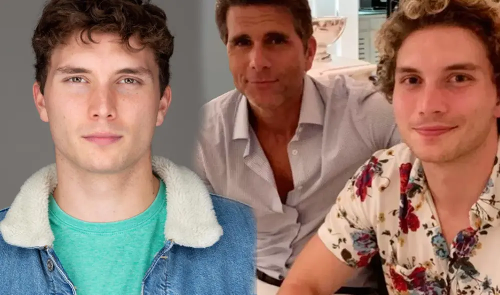 Christian Meier y su hijo Stefano Meier. Foto: composición LR / Facebook / Instagram Christian Meier y su hijo Stefano Meier. Foto: composición LR / Facebook / Instagram