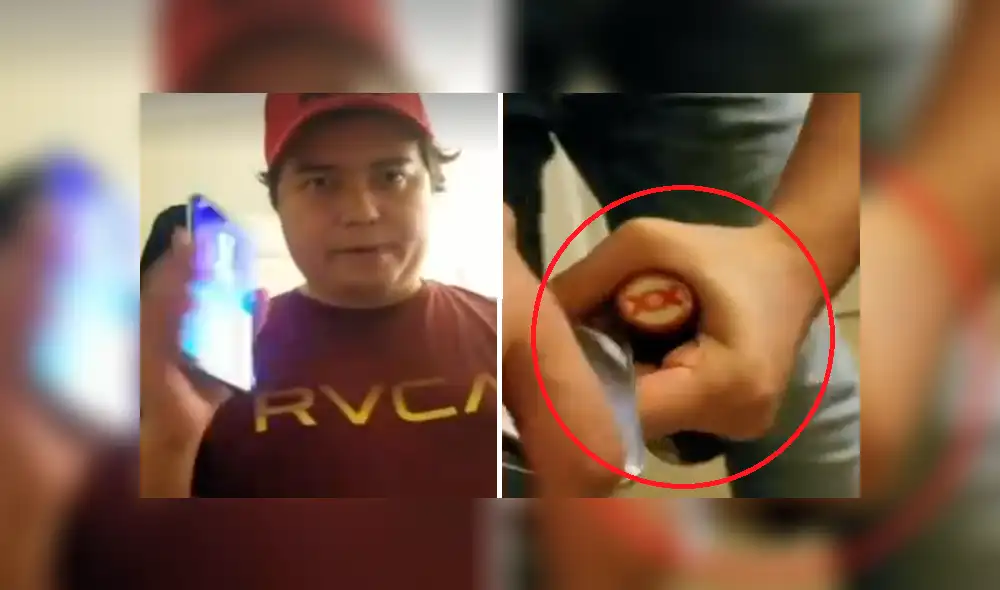 Facebook viral: joven destapa cerveza con un celular y resultado final te sorprenderá 