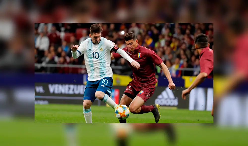 Venezuela vs Argentina por los cuartos de Final de la Copa América 2019. Foto: AFP