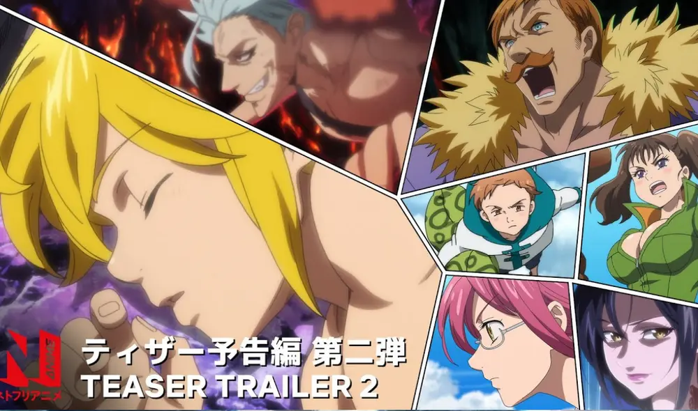 Conoce más acerca de la últimas temporada de Nanatsu no taizai. Foto: DEED Studios Conoce más acerca de la últimas temporada de Nanatsu no taizai. Foto: DEED Studios