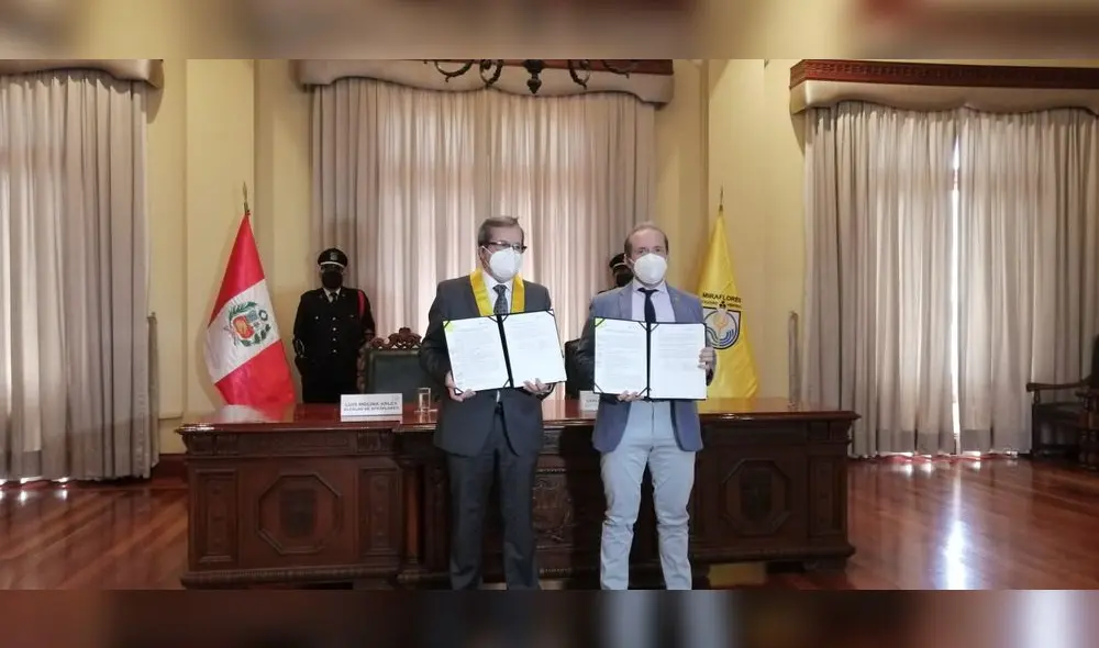 En Sesión de Concejo la comuna aprobó por unanimidad la firma de un Convenio de Cooperación Interinstitucional con la UPCH./ Foto: Municipalidad de Miraflores