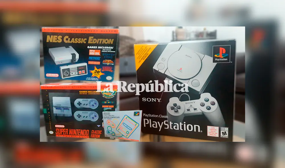 PlayStation Classic vs SNES y NES Classic Mini: video de comparación [FOTOS]