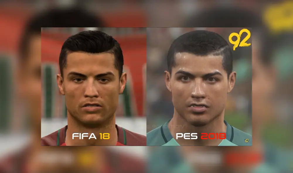 Fifa o Pes: ¿Quién tiene los futbolistas más parecidos a la vida real? Fifa o Pes: ¿Quién tiene los futbolistas más parecidos a la vida real?