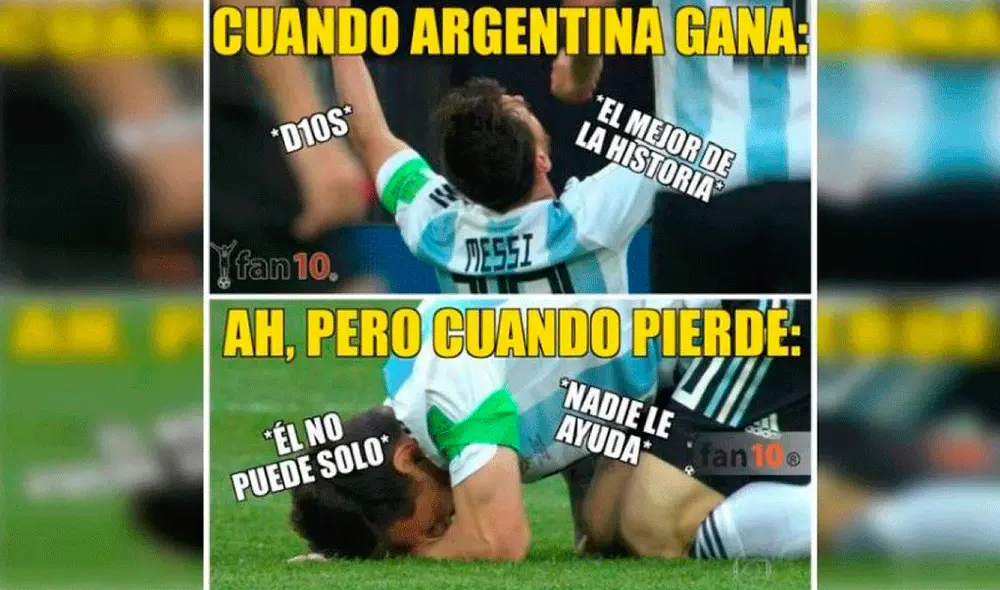 Diviértete con los mejores memes de la previa del clásico sudamericana entre Brasil vs. Argentina por la Copa América 2019. | Foto: Facebook Diviértete con los mejores memes de la previa del clásico sudamericana entre Brasil vs. Argentina por la Copa América 2019. | Foto: Facebook