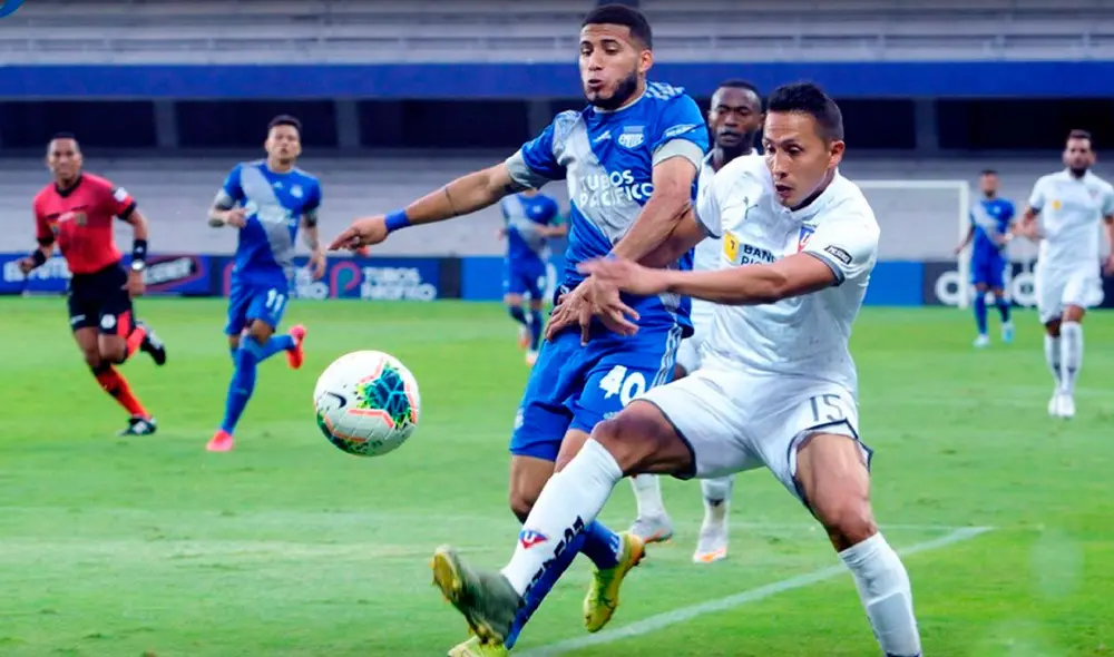 LDU de Quito y Emelec juegan este miércoles por la fecha 8 de la fase 2 de la LigaPro de Ecuador. Foto: Twitter / @LigaProEC LDU de Quito y Emelec juegan este miércoles por la fecha 8 de la fase 2 de la LigaPro de Ecuador. Foto: Twitter / @LigaProEC
