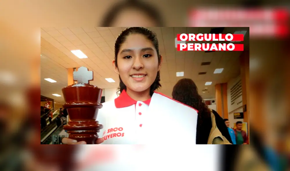 Fiorella Contreras dejó en alto el nombre del Perú tras coronarse tricampeona Panamericana de ajedrez.