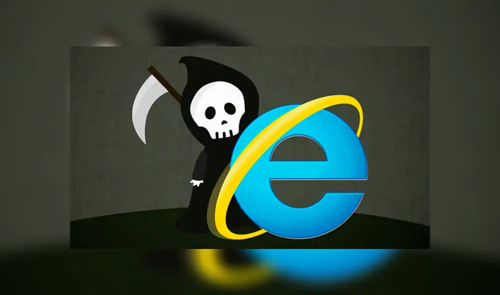 Los divertidos memes por la 'muerte' de Internet Explorer no se hicieron esperar. Foto: Captura.