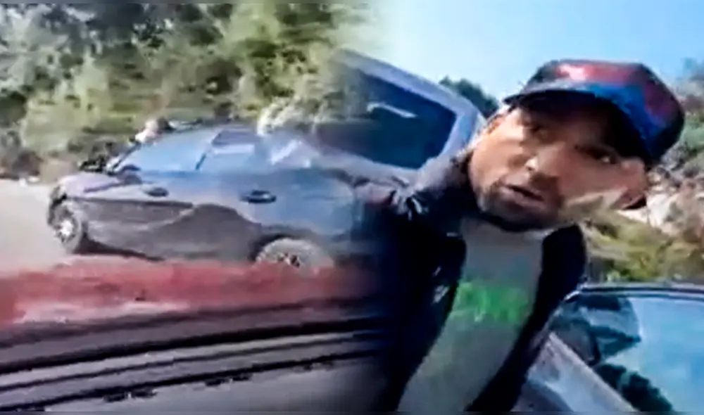 El conductor fue trasladado a la comisaría de Fereñafe. Foto: composición de Fabrizio Oviedo/ La República