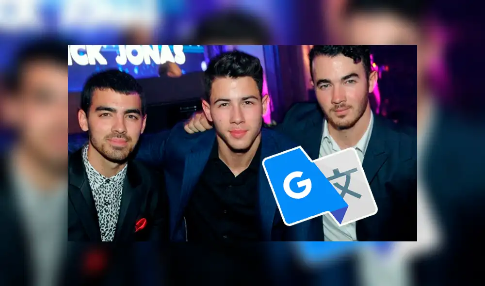 Google Translate Viral: colocan "Jonas Brothers" en el traductor y resultado enloquece a fanáticas [VIDEO]
