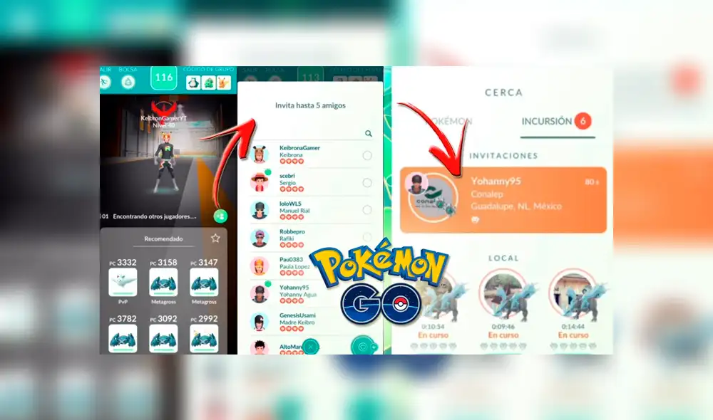 Puedes invitar hasta 5 amigos a una incursión remota. Foto: Keibron.