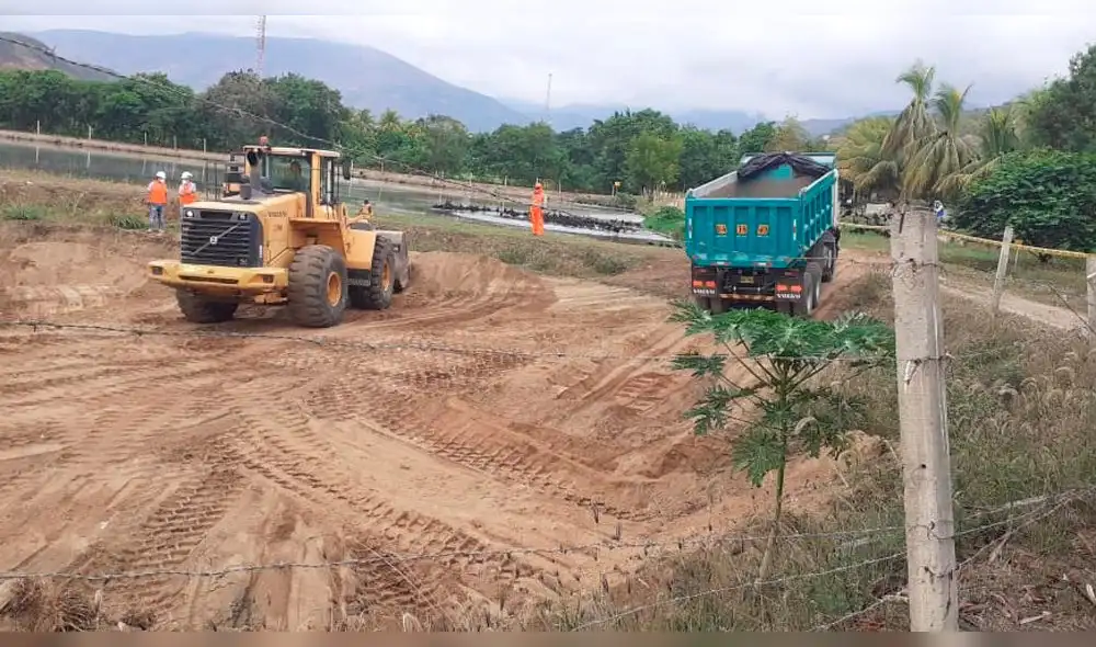 Limpieza y mejoramiento de lagunas de oxidación Limpieza y mejoramiento de lagunas de oxidación