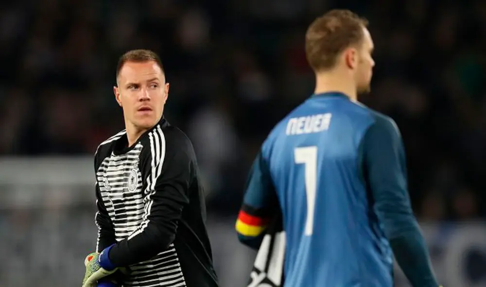 Ter Stegen - Neuer - selección alemana Ter Stegen - Neuer - selección alemana
