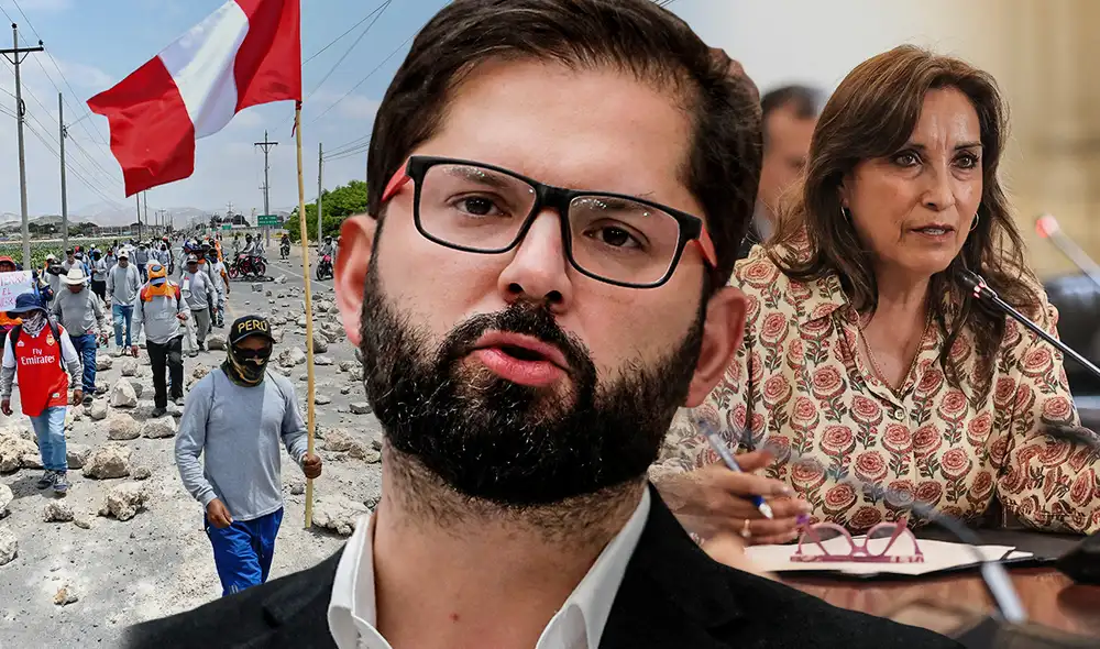 Chile ha hecho un llamado al cese de la violencia en Perú. Foto: composición LR/AFP Chile ha hecho un llamado al cese de la violencia en Perú. Foto: composición LR/AFP