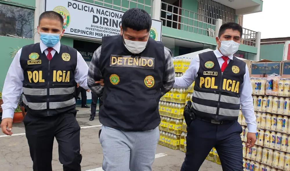 Wilfredo González Cruz registra antecedentes por robo agravado y otros delitos. Foto: Jéssica Merino / URPI - GLR