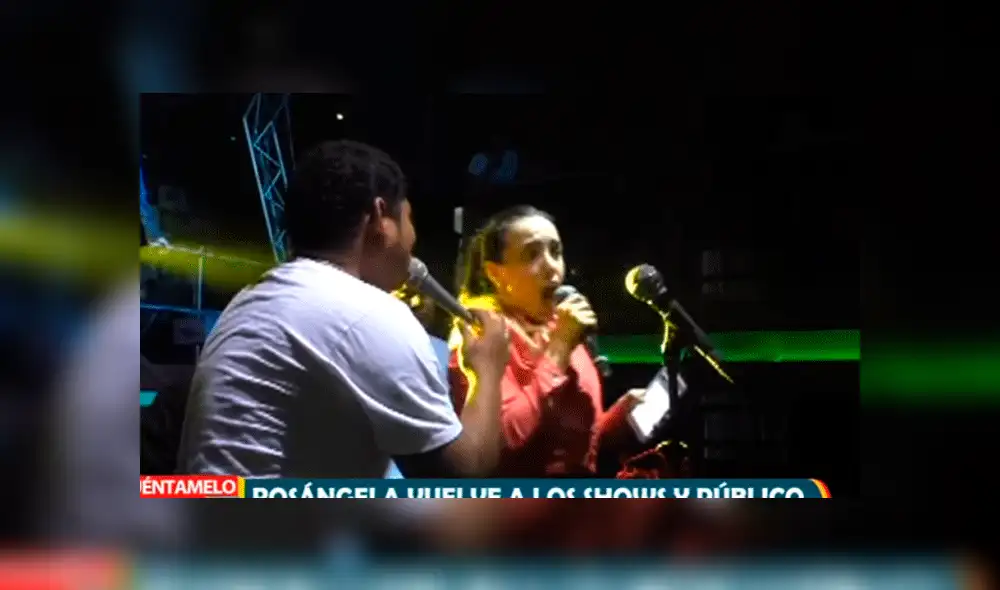 Rosángela Espinoza anima show y público le recuerda su pasado [VIDEO]