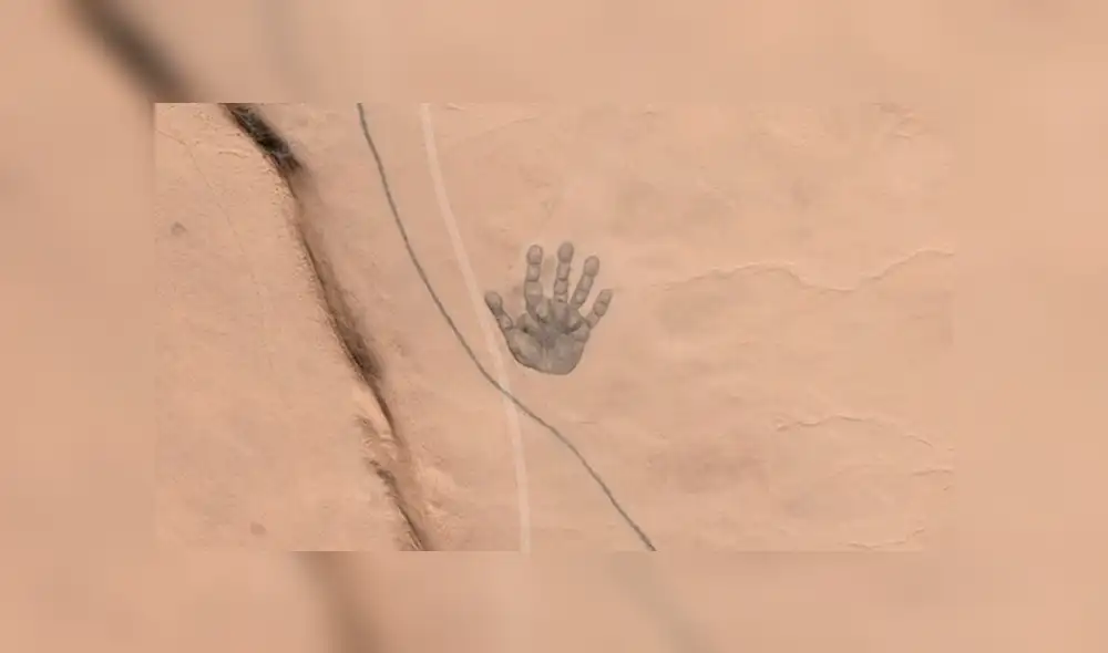 Google Maps: Descubren enorme huella humanoide cerca a extraño pueblo de China [FOTOS]