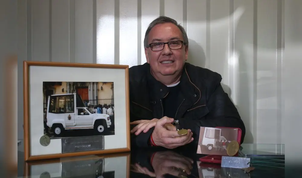 La historia del papamóvil peruano de Juan Pablo II La historia del papamóvil peruano de Juan Pablo II