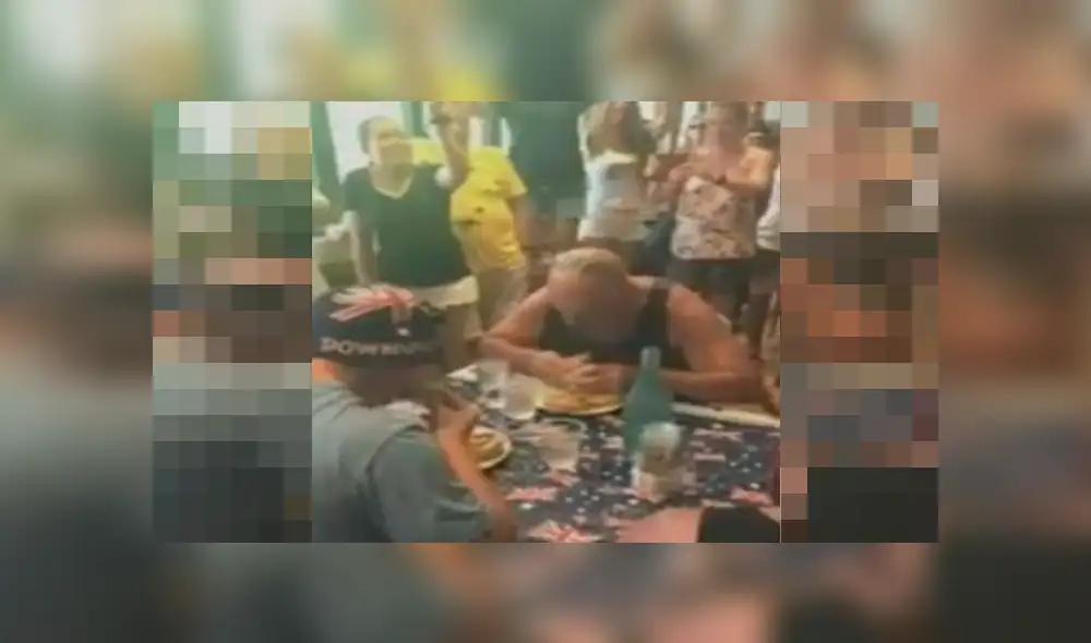 Participaba en concurso de comelones y muere atragantada por un trozo de pastel [VIDEO]