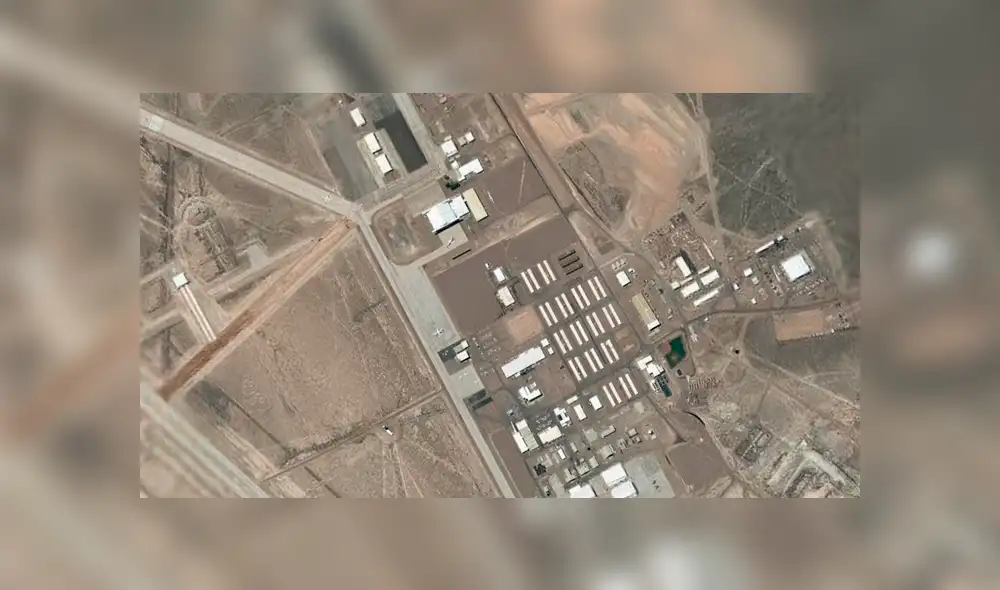 Convocatoria de Facebook para invadir Area 51 ha sido tomada como real. Foto: Google Maps