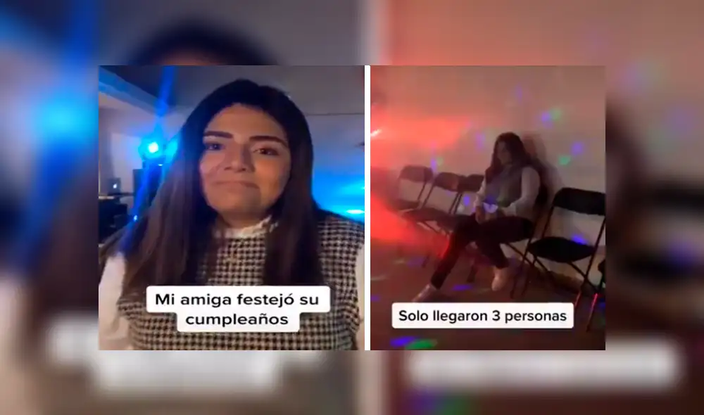 En Tik Tok, una joven preparó su celebración de cumpleaños y no imaginó que nada saldría como lo planeado.
