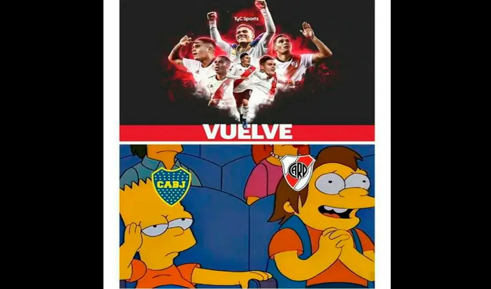 River Plate venció en el global 2-1 a Boca Juniors por las semifinales de la Copa Libertadores 2019 y los divertidos memes no demoraron en encender las redes sociales.
