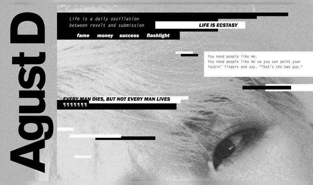 August D, alter ego de Suga.