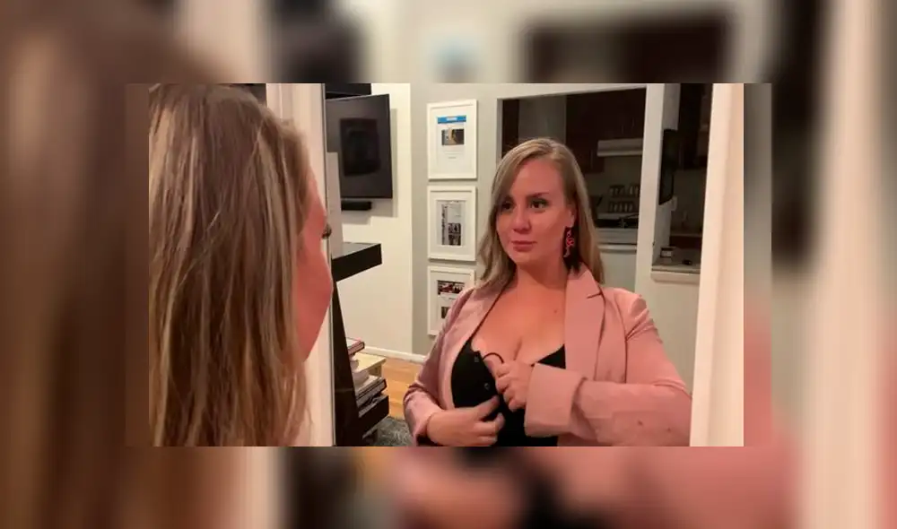 Mujer coloca cámara oculta en su sostén para demostrar cuantas personas la miran Mujer coloca cámara oculta en su sostén para demostrar cuantas personas la miran