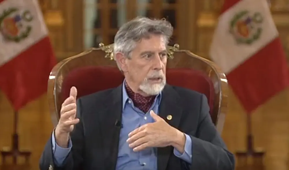 Presidente Sagasti confirma que el 2021 estudiantes podrán acceder a clases presenciales, semipresenciales o virtuales. Foto: captura/Presidencia