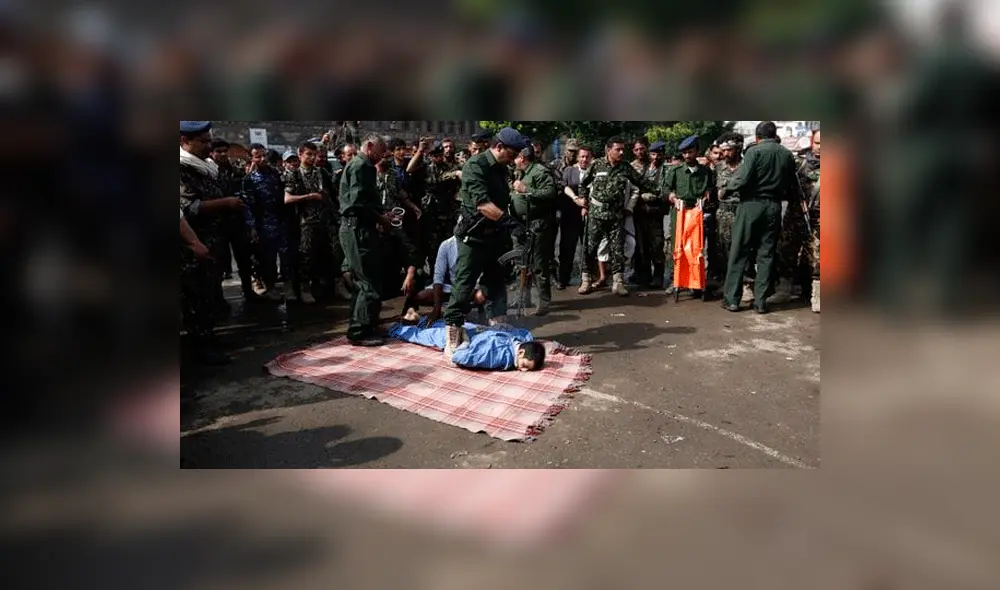 Violó y mató a niña de 4 años: Lo ejecutaron públicamente y exhibieron su cadáver