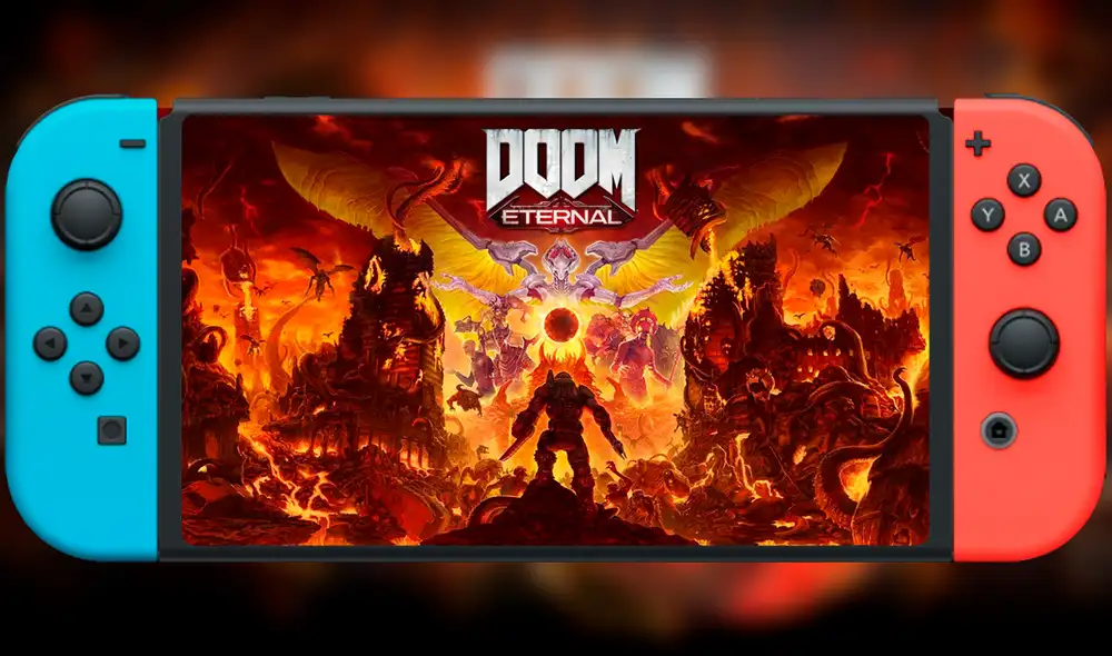 Doom Eternal se estrenará en Nintendo Switch el 8 de diciembre. Foto composición La República