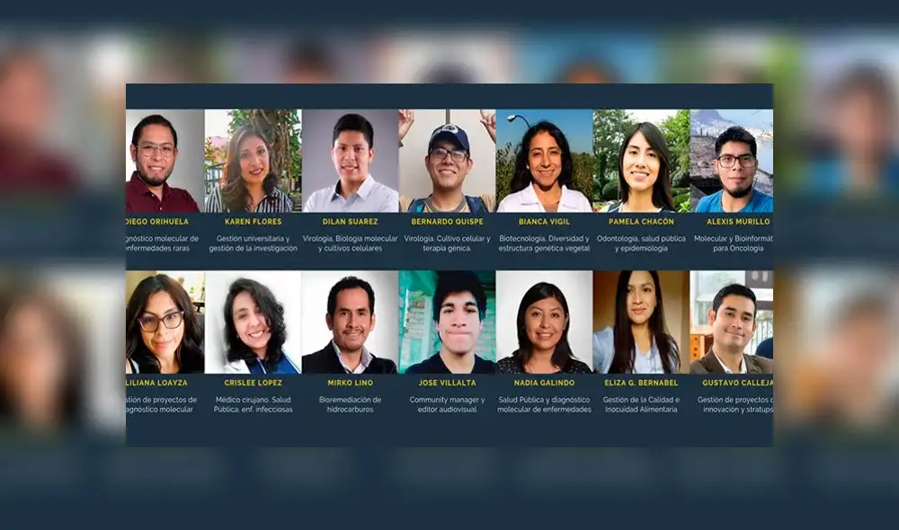 En total son 14 integrantes quienes conforman este equipo. Foto: Andina.