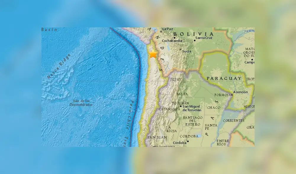 Sismo de 5,2 sacudió el norte de Chile