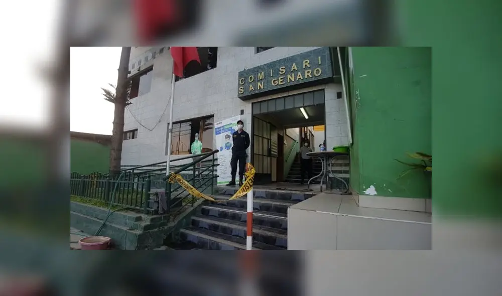 Efectivos también denunciaron que se habrían desinfectado las instalaciones de la dependencia. (Foto: GLR - URPI) Efectivos también denunciaron que se habrían desinfectado las instalaciones de la dependencia. (Foto: GLR - URPI)